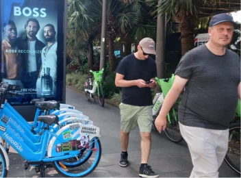 walking and cyling